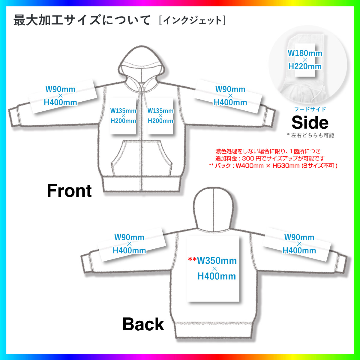 United Athle ユナイテッドアスレ 10.0 oz T/C スウェット フルジップ パーカ (裏起毛) (品番5620-01)