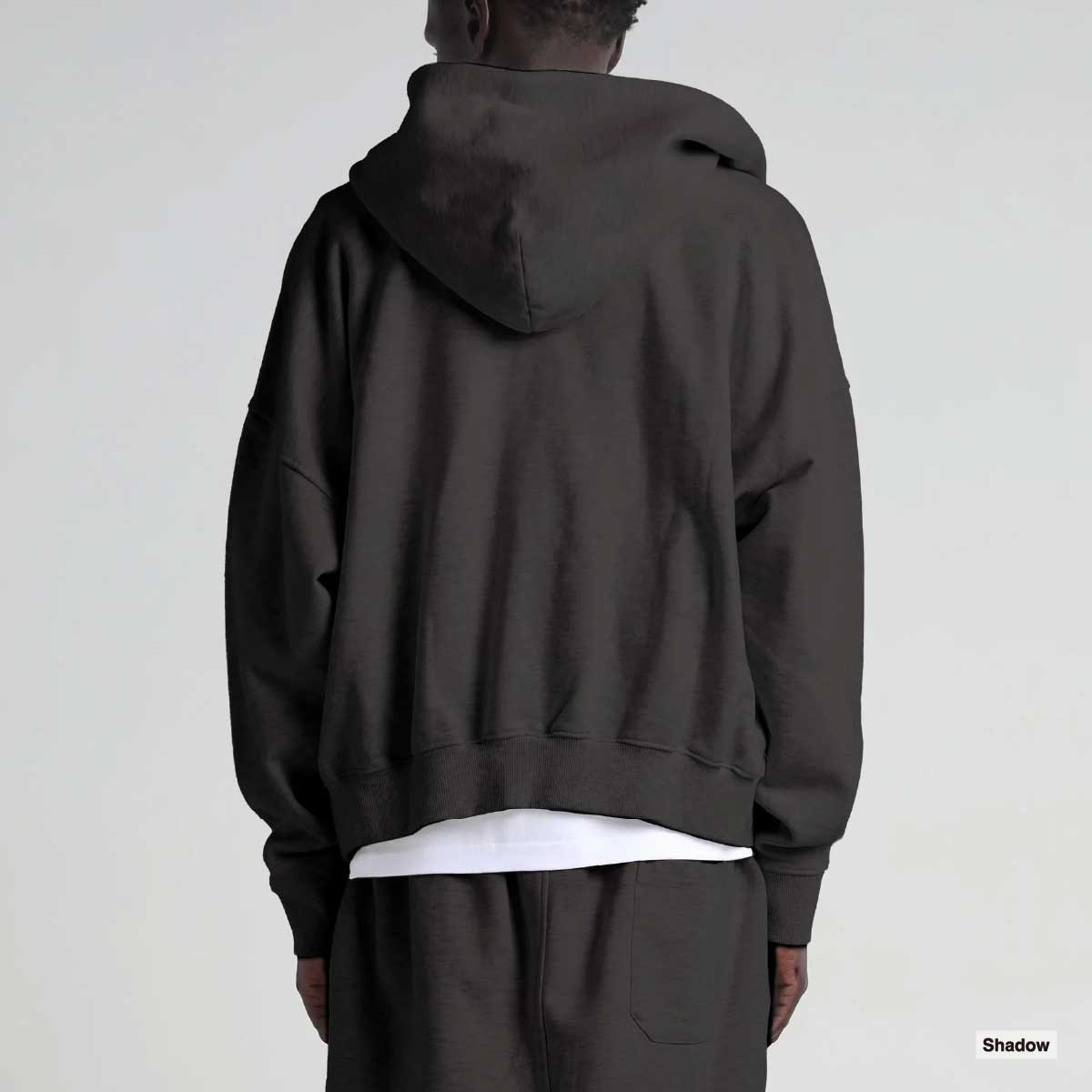 SHAKA WEAR  シャカウェア Garment Dye Cropped Double Zip Hoodie (品番SWGDCDZH)