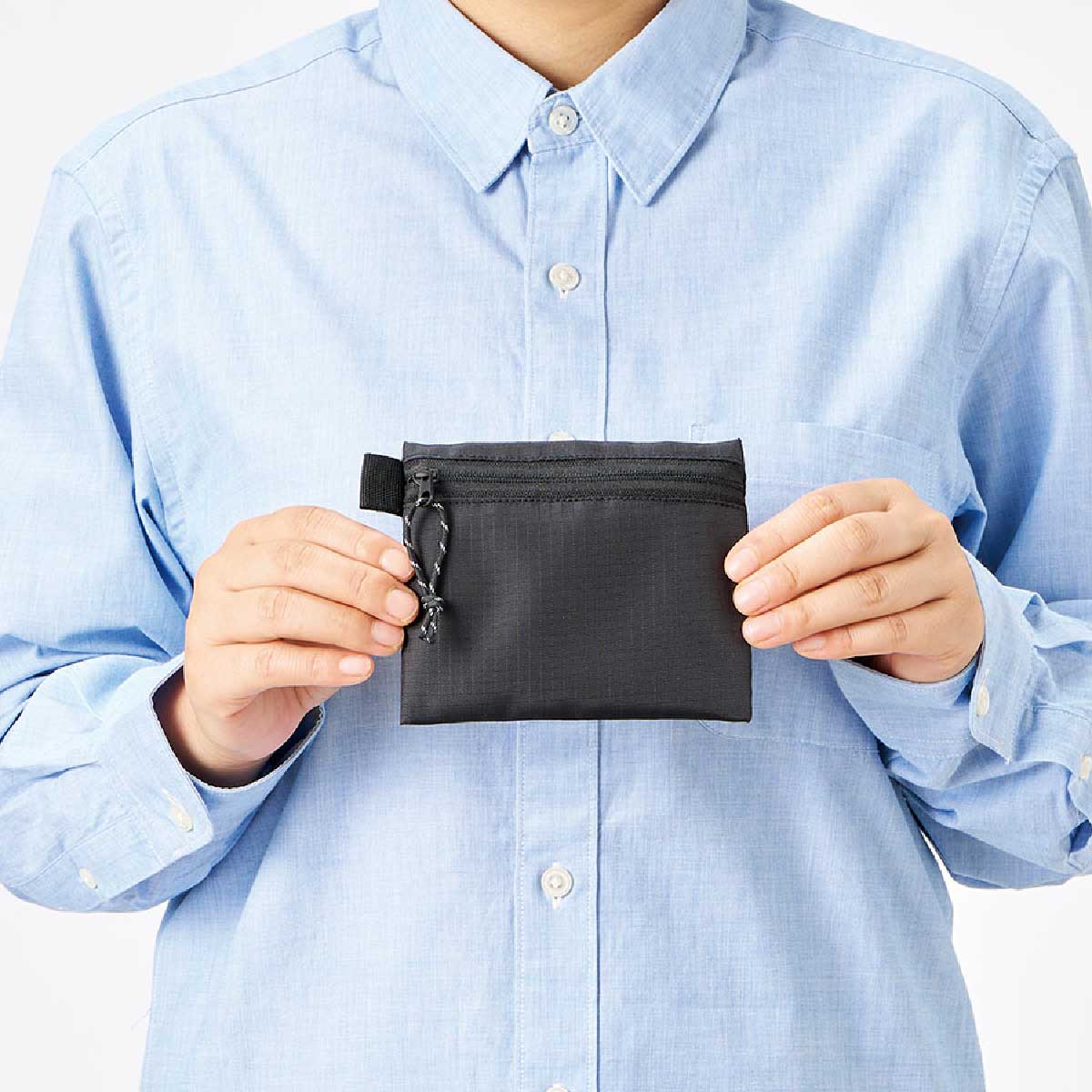 リップストップフラットポーチ(SS)(品番TP-0058)