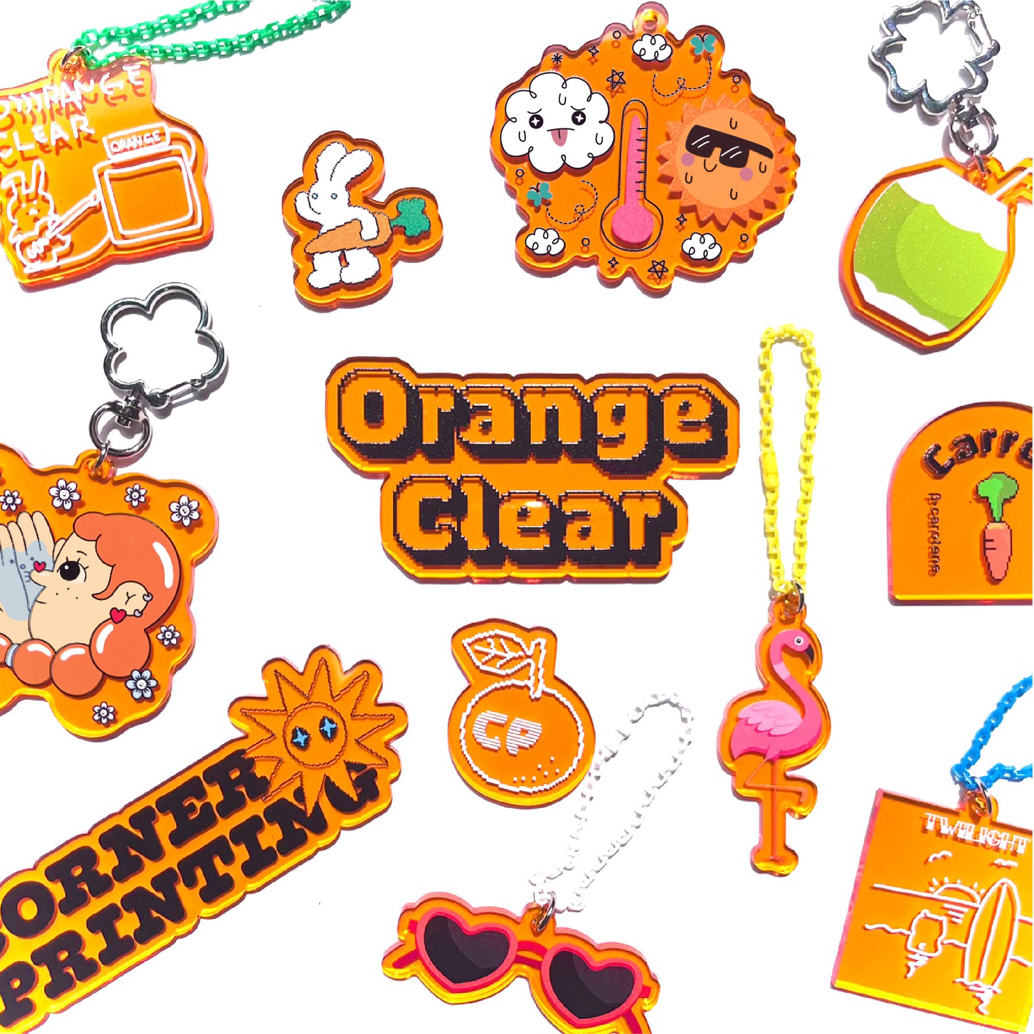 アクリルスタンド (10cm×10cm以内) (5個セット) (品番ACR-S10)