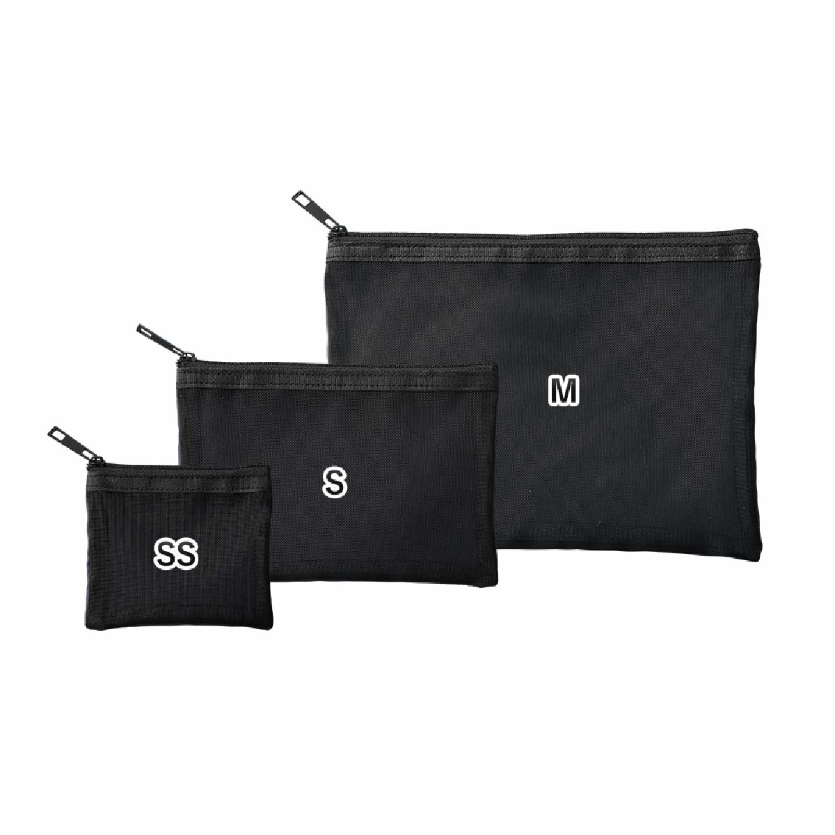 Trade Works トレードワークス メッシュフラットポリポーチ (M) (品番TP-0030)