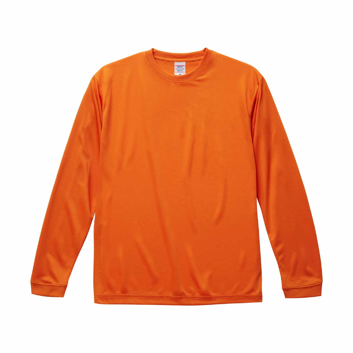 United Athle 4.7 oz Dry Silky Touch Long Sleeve T-Shirt (Non-bleed) (#5089-01)