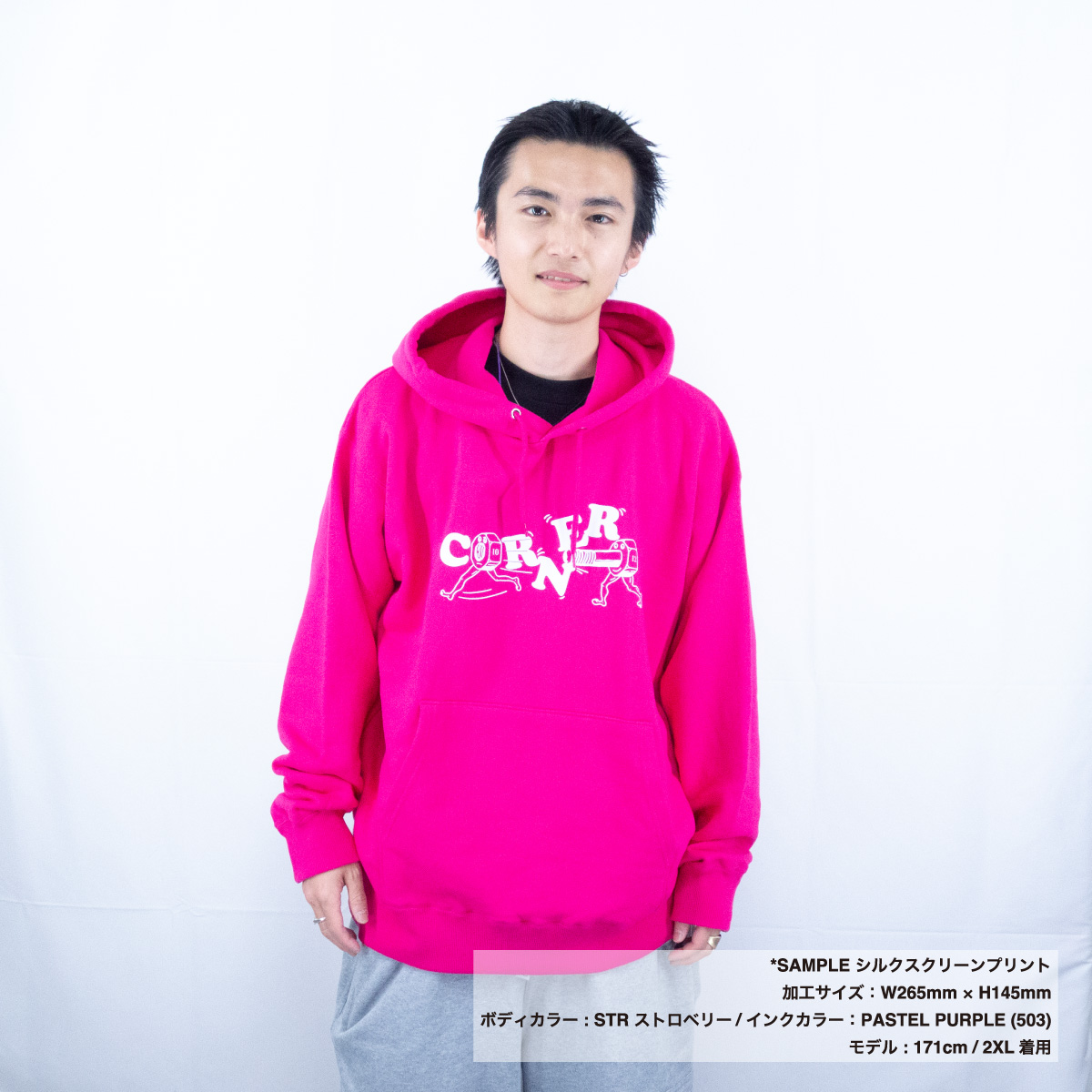 CROSS STITCH 10.0 oz Regular Pullover Hoodie (Pile Lining) (#CS2250)