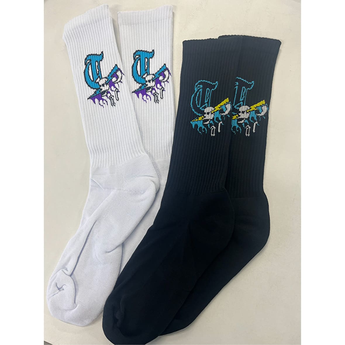 メンズ オリジナル編みスポーツソックス  (品番CPWS-001)