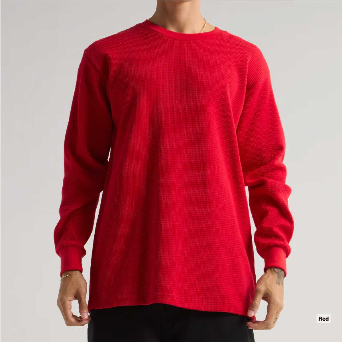 未使用　AMERICANA S/S Thermal P/O CORNER PRINTING | SHAKA WEAR 9.0 oz Thermal (#THERMAL-LS)