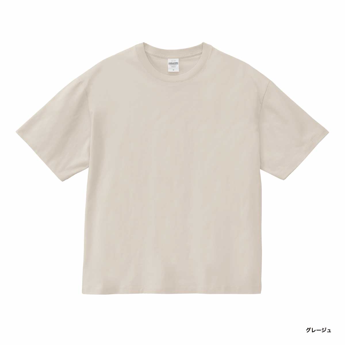 United Athle ユナイテッドアスレ 6.5oz ファインジャージー ボックスシルエット Tシャツ (品番1108-01)