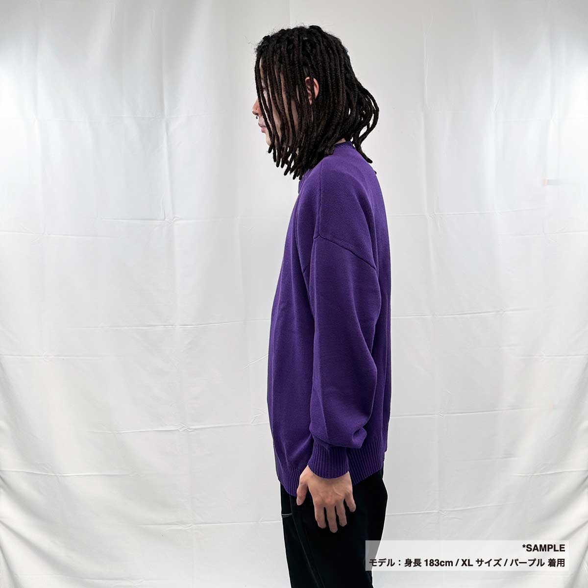 STUFF スタッフ コットンニットセーター (品番STF-007)