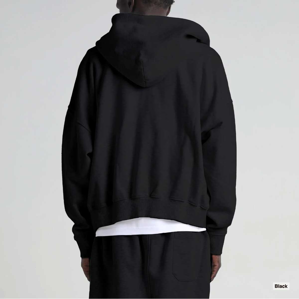 SHAKA WEAR  シャカウェア Garment Dye Cropped Double Zip Hoodie (品番SWGDCDZH)