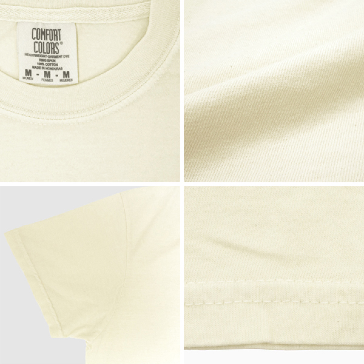 Comfort Colors コンフォートカラーズ 6.1oz ガーメントダイ ウィメンズ ボクシーTシャツ (品番3023)