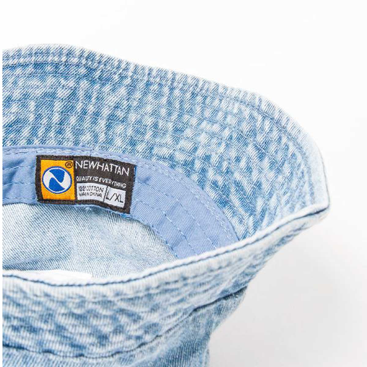 newhattan Denim Bucket Hat (#NF1530)