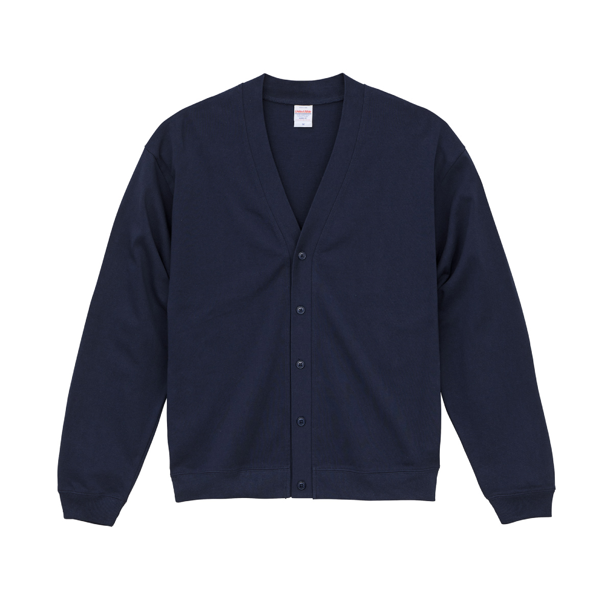 United Athle ユナイテッドアスレ 10.0 oz コットンジャージールーズフィットカーディガン (品番4488-01)