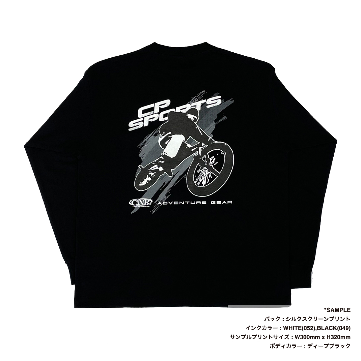 CORNER PRINTING | CROSS STITCH 8.1 oz USA cotton long sleeve