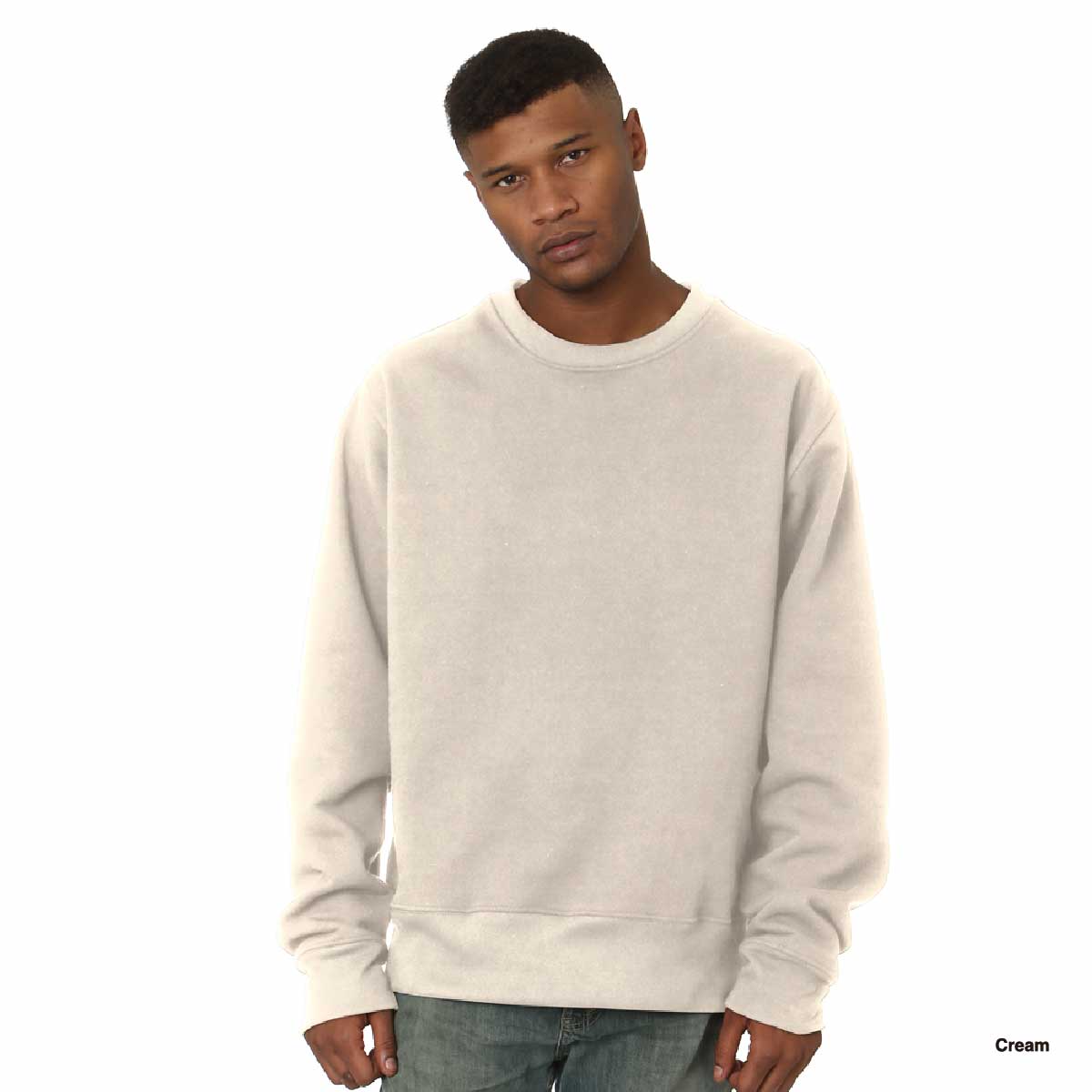 BAYSIDE ベイサイド 16.0 oz Super Heavy Oversized Crewneck Sweatshirt (品番4025US)