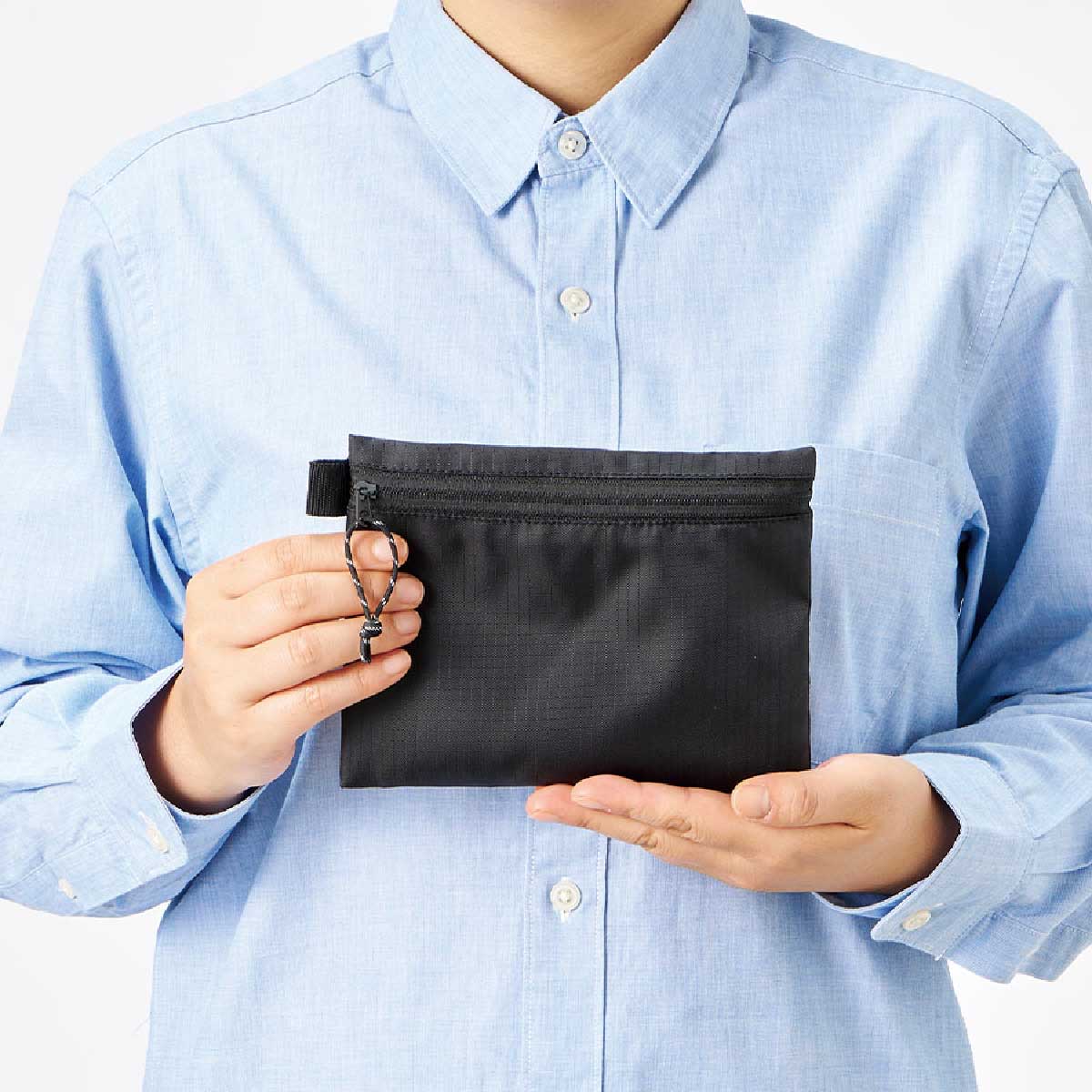 リップストップフラットポーチ(S)(品番TP-0059)