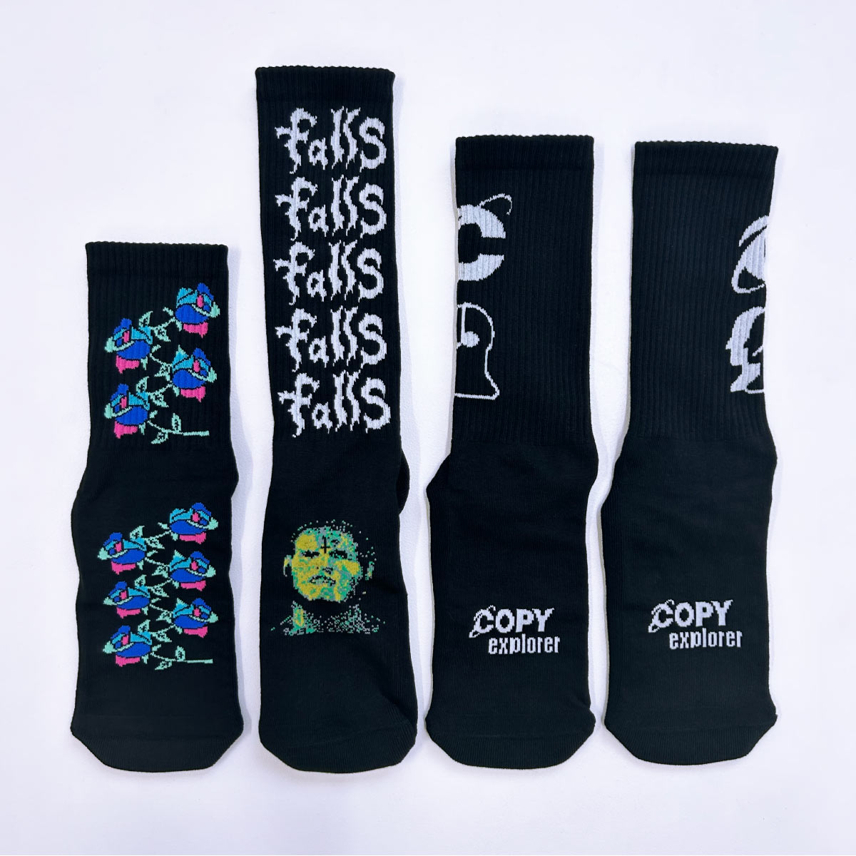 メンズ オリジナル編みスポーツソックス  (品番CPWS-001)