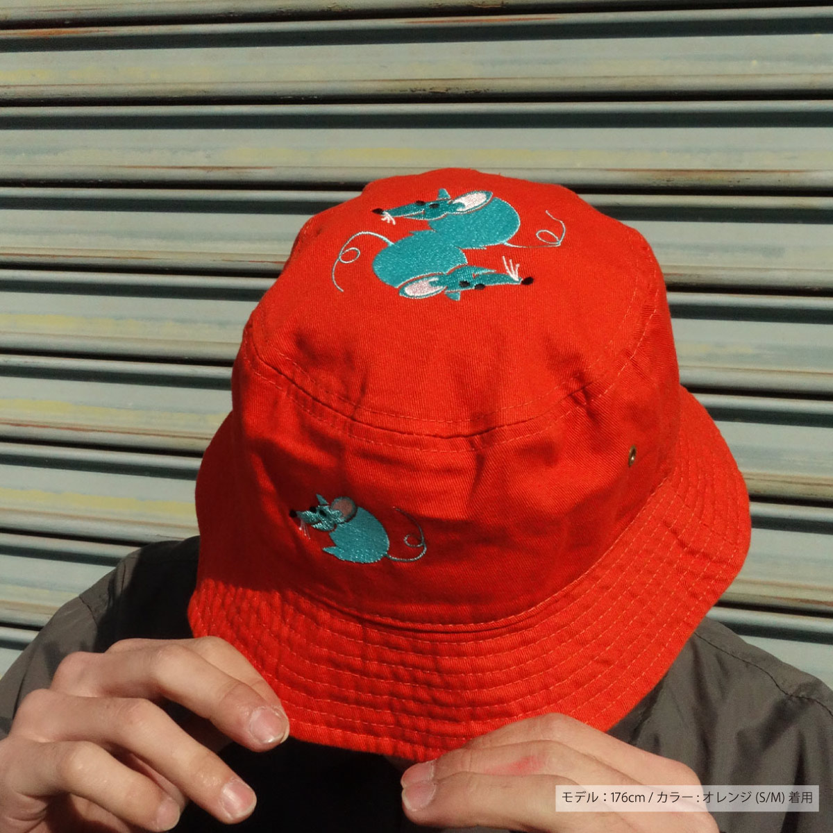 newhattan ニューハッタン ストーンウォシュ バケットハット (品番NF1500)