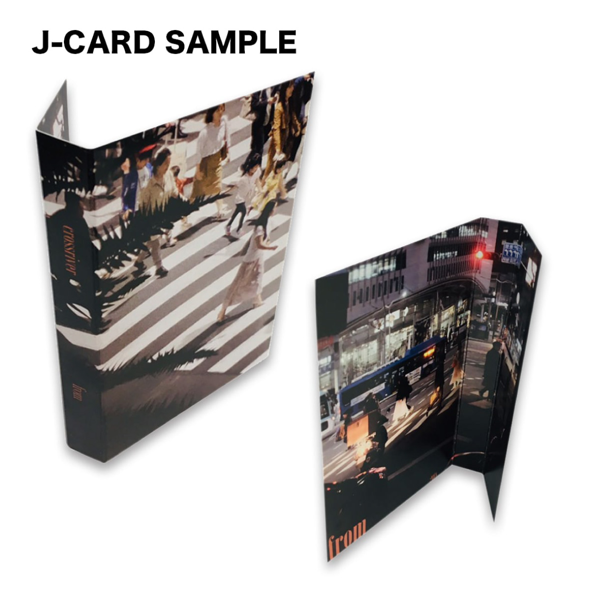 CORNER PRINTING | カセットテープ用 J-CARD (品番CASS-CARD)