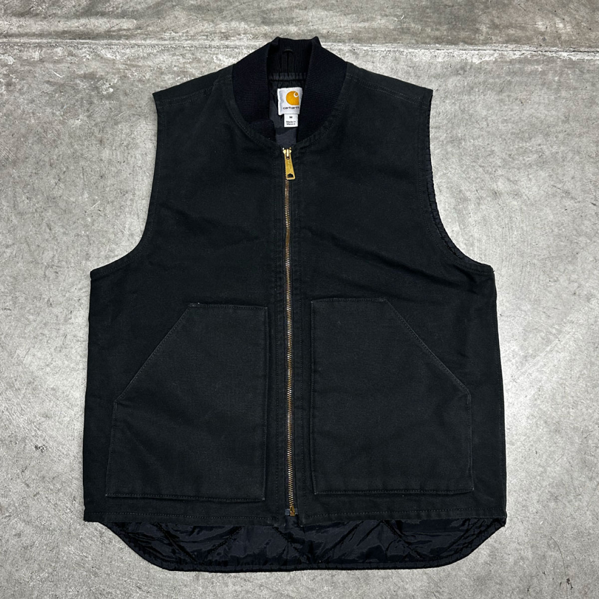 Carhartt Made in Mexico / USED Duck Vest (#CU096)