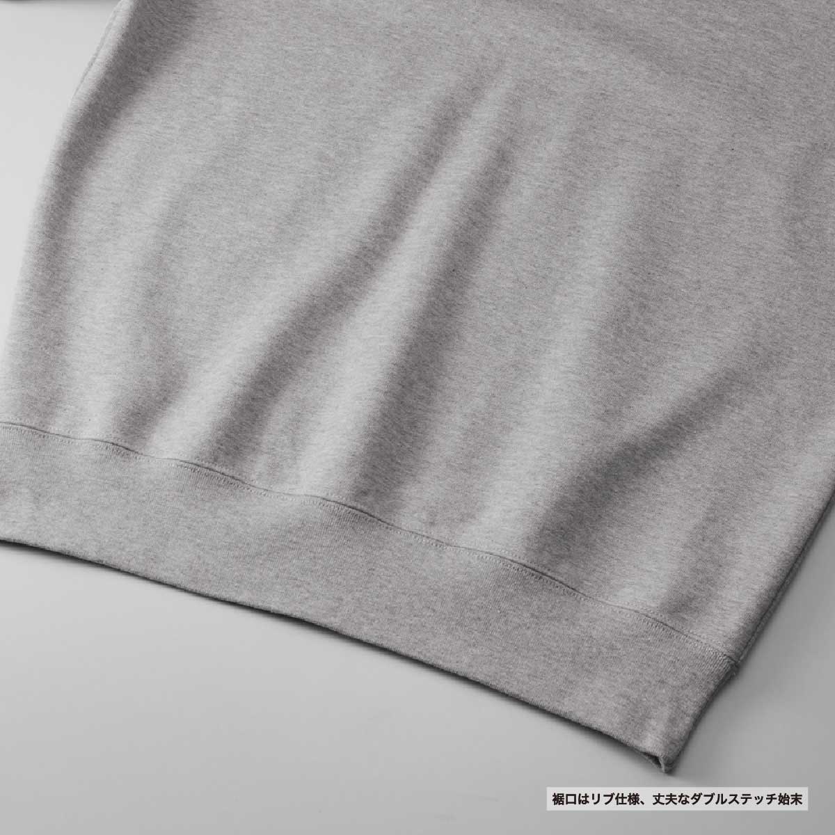 United Athle ユナイテッドアスレ 10.0 oz ラグランスリーブ クルーネック スウェット (裏パイル) (品番5242-01)