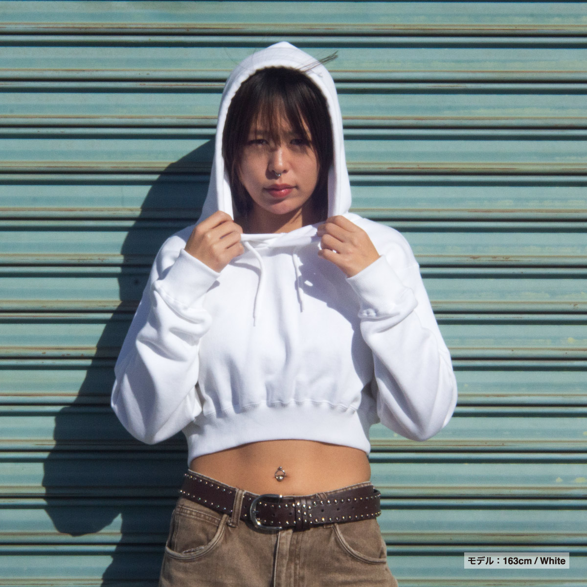 クロップドフーディ (品番CPCH-SP2252)