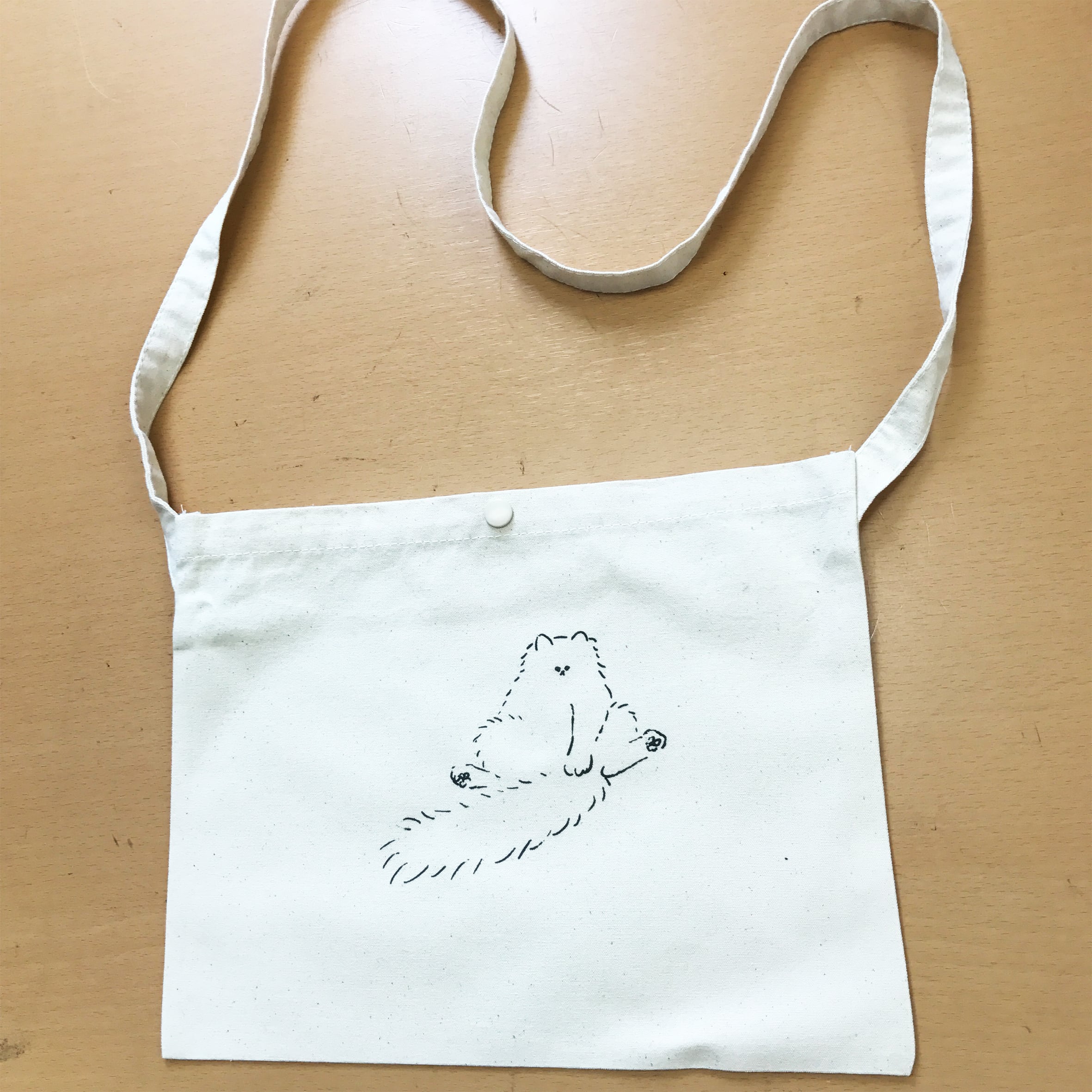 United Athle ユナイテッドアスレ 8.3 oz レギュラーキャンバス サコッシュ (品番1461-01)