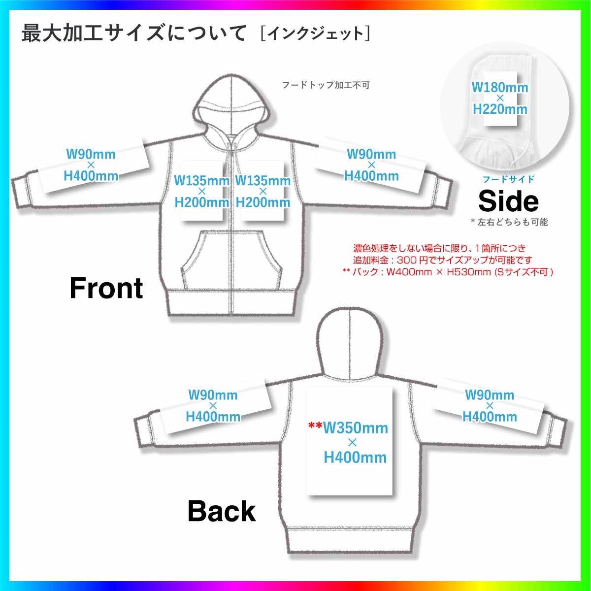 SHAKA WEAR  シャカウェア Garment Dye Cropped Double Zip Hoodie (品番SWGDCDZH)