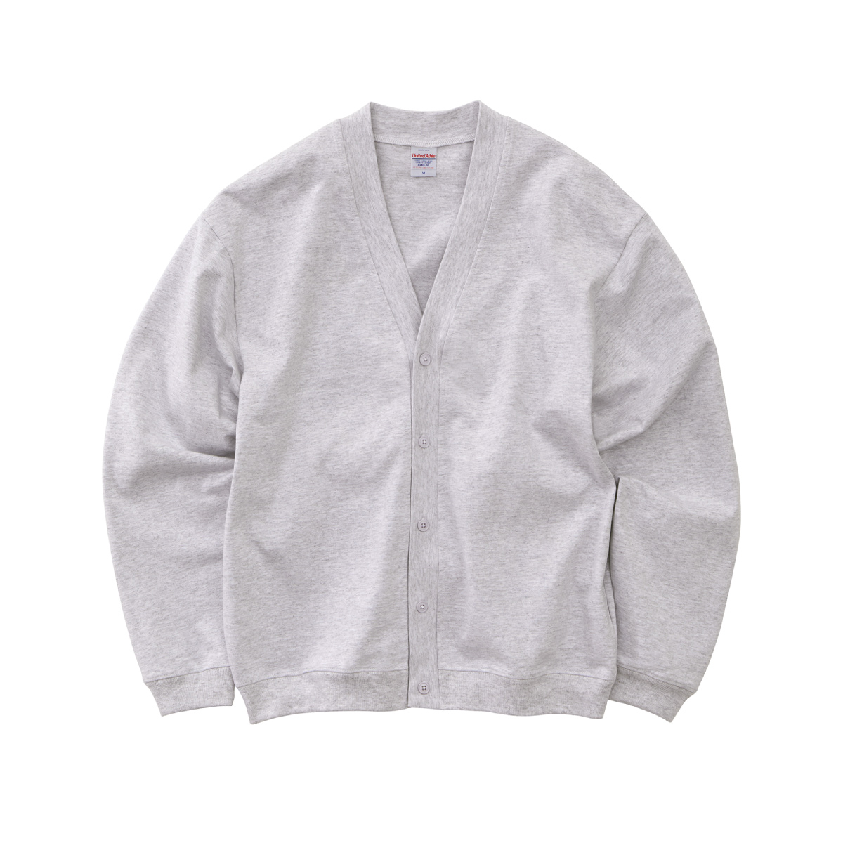 United Athle ユナイテッドアスレ 10.0 oz コットンジャージールーズフィットカーディガン (品番4488-01)