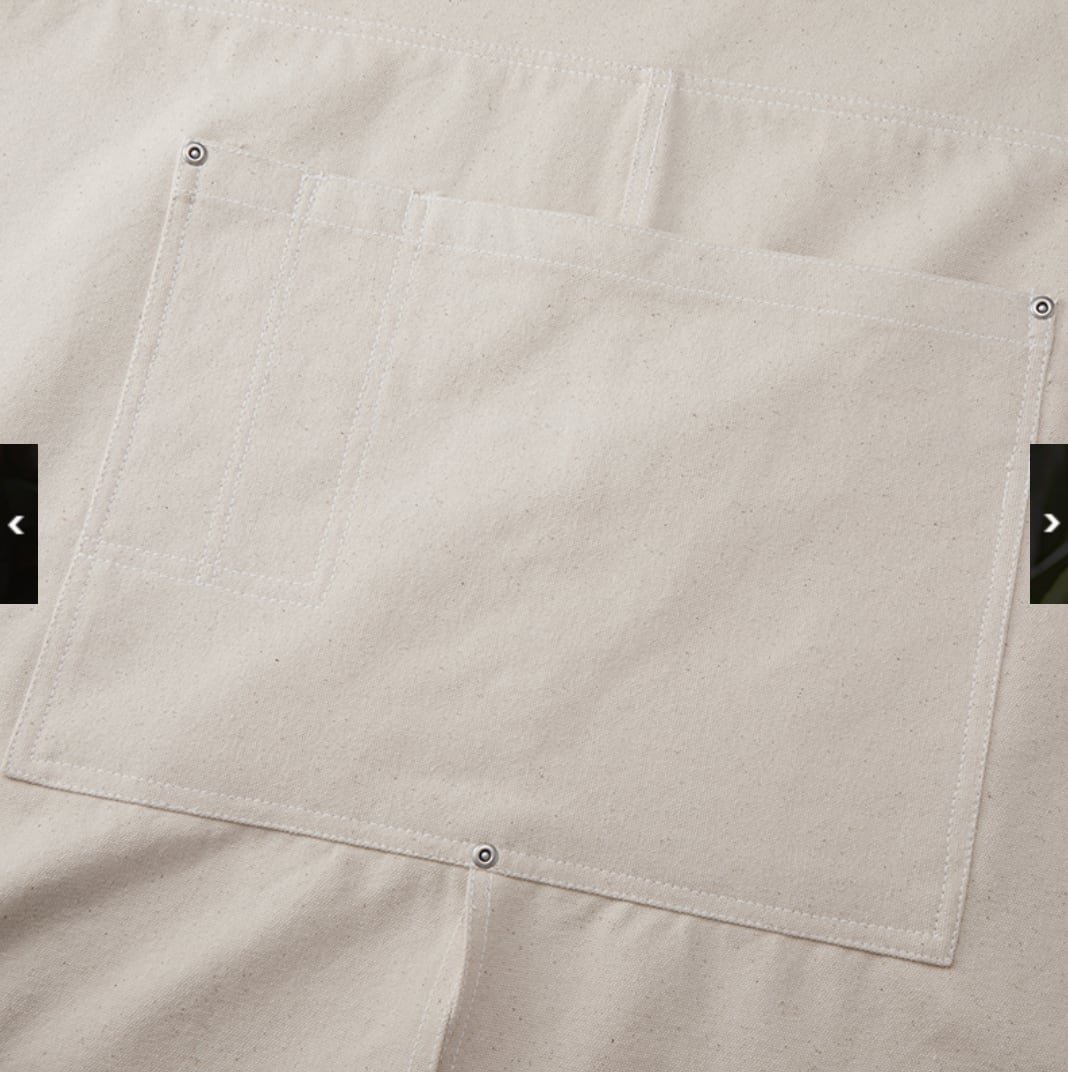 United Athle ユナイテッドアスレ ウォッシュ キャンバス エプロン (クロスタイプ) (品番1384-01)