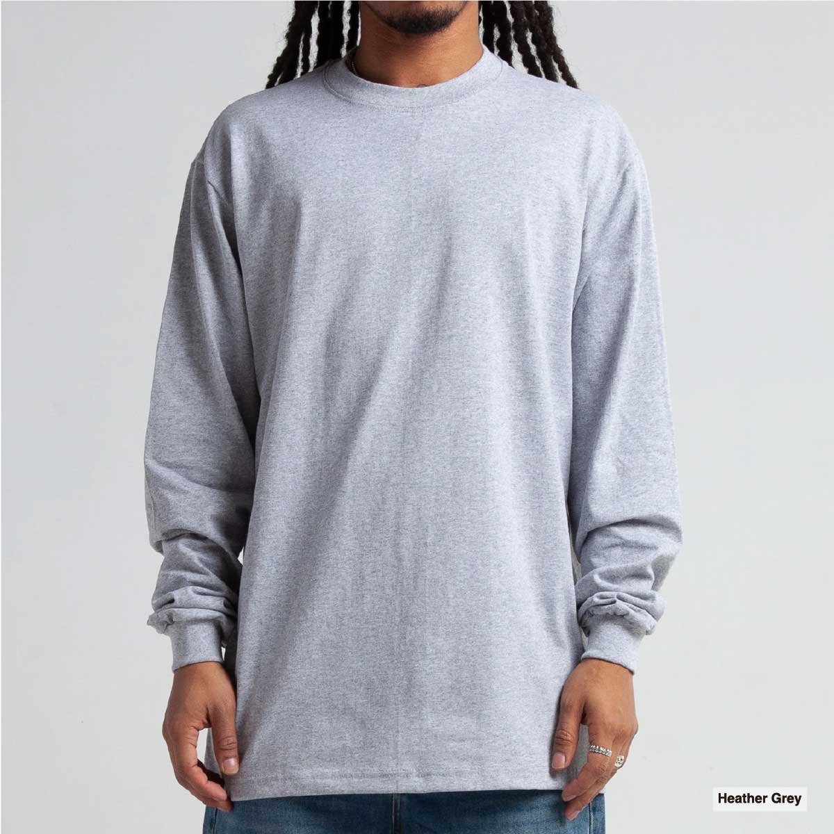 トップス HI-NECK T-SHIRTS (Wall) SEEN5EE3 Bella Canvas Men's Taped Shoulders Crewneck T-Shirt, Black