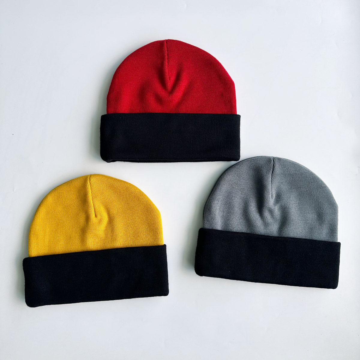 Original Knit Double Cuff Beanie (#CPSEW-030)