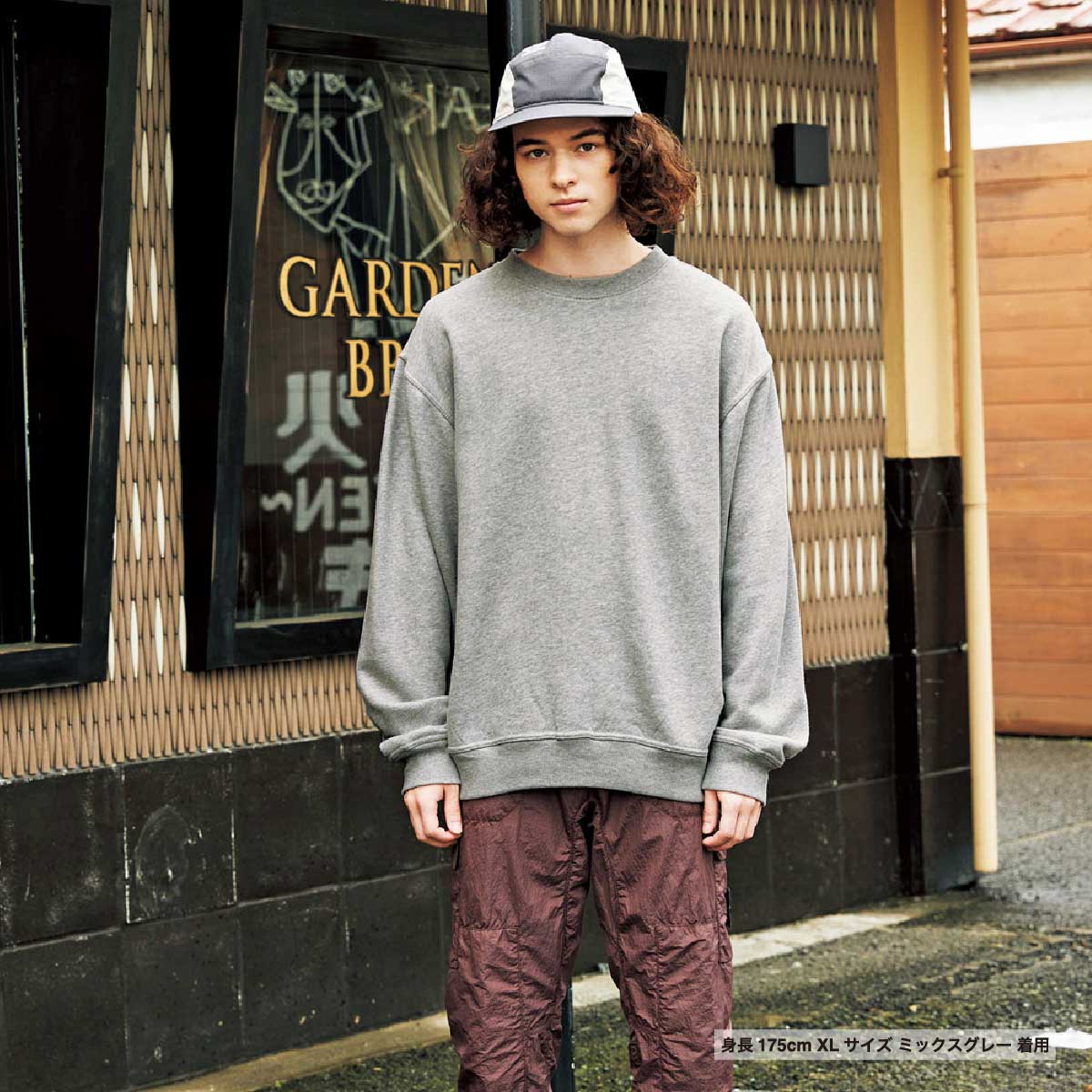 United Athle 12.7 oz Heavyweight Crew Neck Sweatshirt (Pile Lining) (#5769-01)