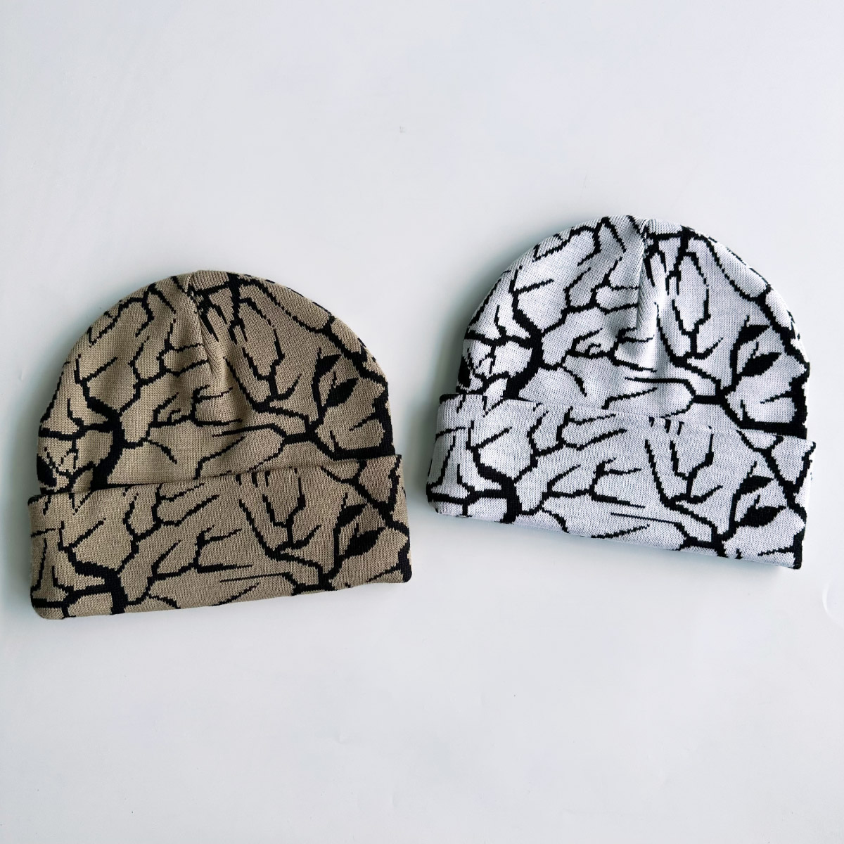 Original Knit Double Cuff Beanie (#CPSEW-030)