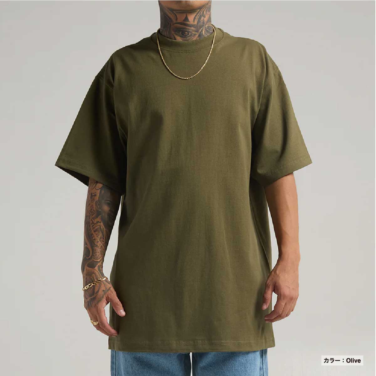 メンズウェア BRIEFING SH MS CARVICO HIGH NECK CORNER PRINTING | SHAKA WEAR シャカウェア 7.5 oz Max