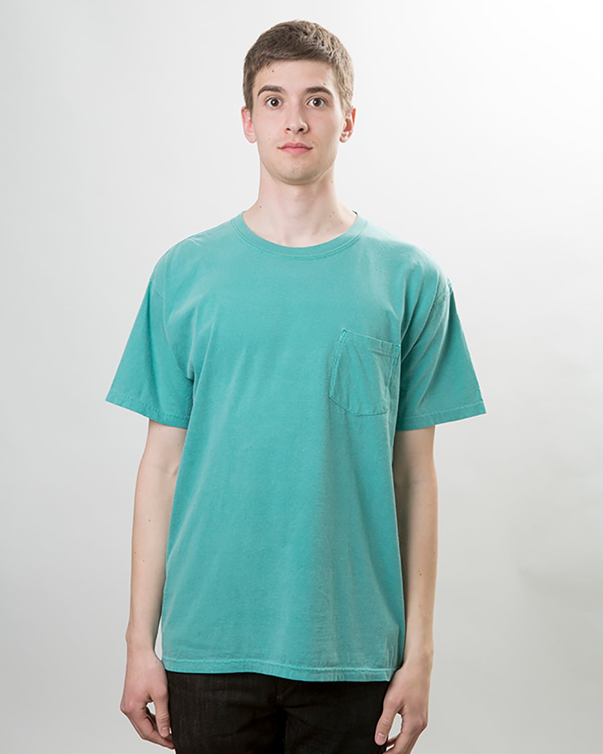 Comfort Colors コンフォートカラーズ 6.1 oz ガーメントダイポケットシャツ (品番CC6030)