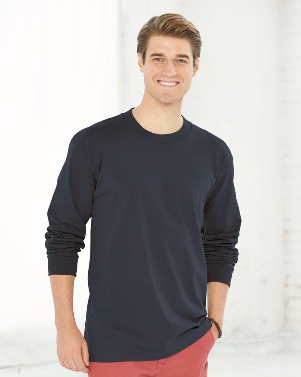 【在庫限りSALE】 BAYSIDE ベイサイド 6.1 oz USA-Made Long Sleeve Tシャツ (品番6100_SO)