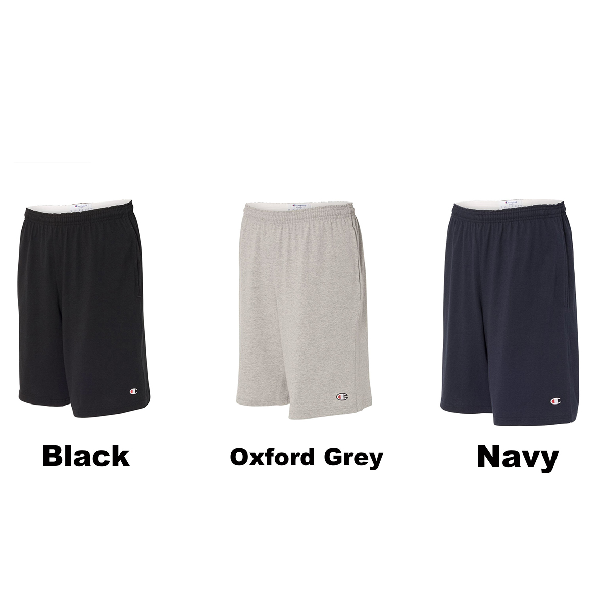 【在庫限り】 Champion チャンピオン 3.7 oz Cotton Jersey Shorts with Pockets (品番8180)