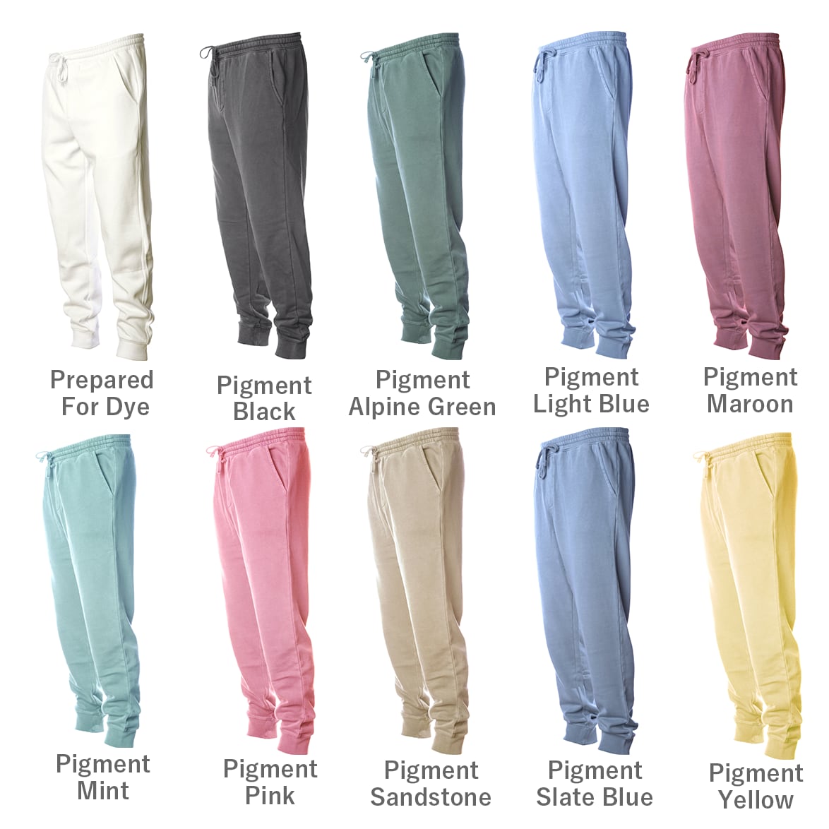 【在庫限り】 Independent インデペンデント 9.0 oz Pigment Dyed Fleece Pants (品番PRM50PTPD)