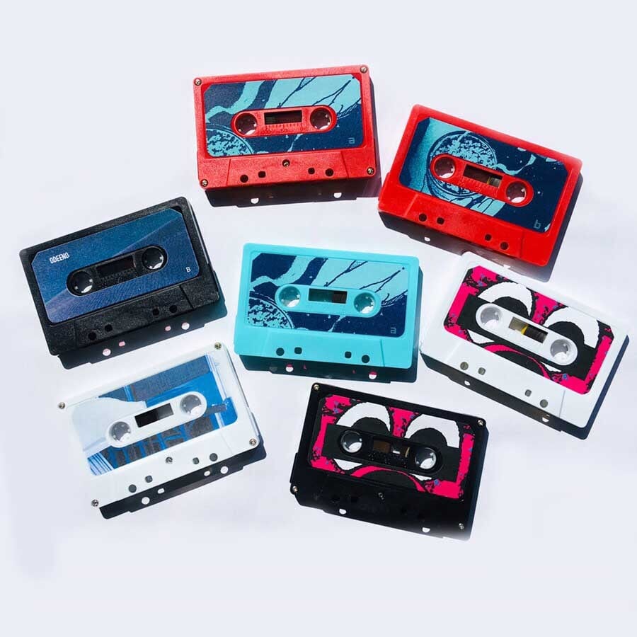 カセットテープ用 ラベルステッカー (品番CASS-LABEL)