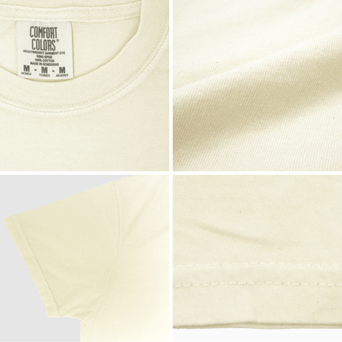 Comfort Colors コンフォートカラーズ 6.1oz ガーメントダイ ウィメンズ ボクシーTシャツ (品番3023)