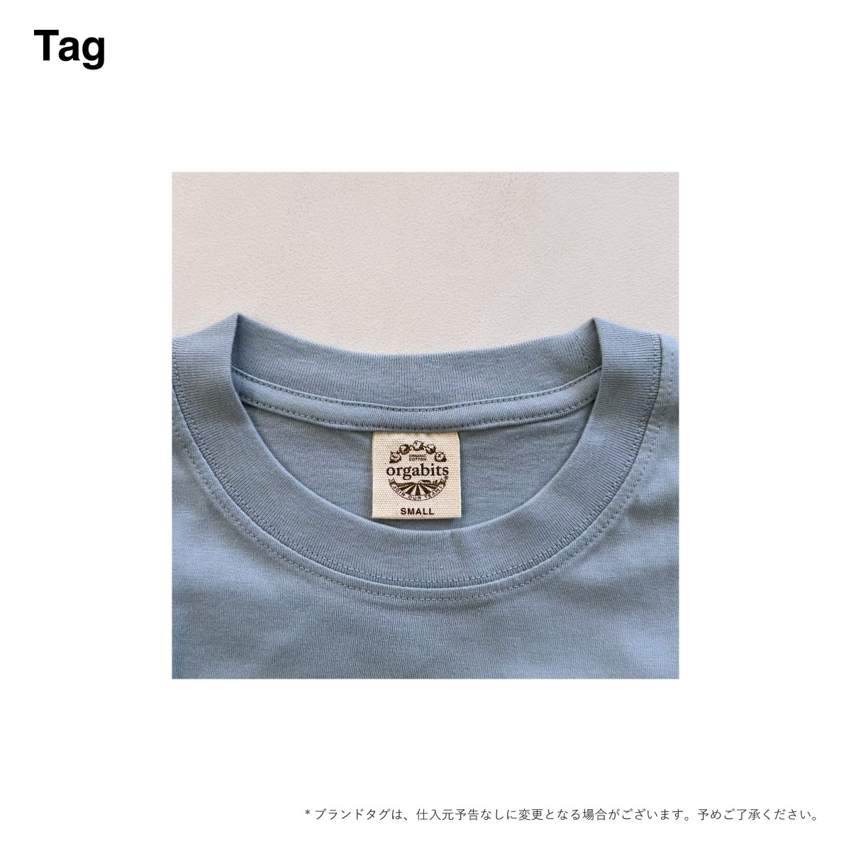 TRUSS トラス 5.3 oz オーガニック コットン ロングスリーブ Tシャツ (品番OGL-914)