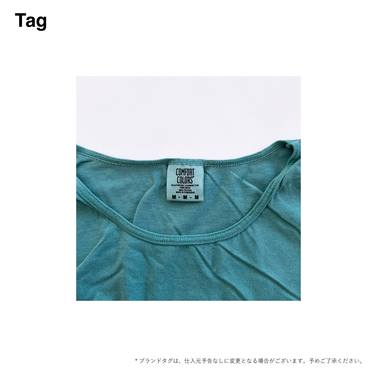 Comfort Colors コンフォートカラーズ 6.1 oz Garment Dyed Tank (品番CC9360)