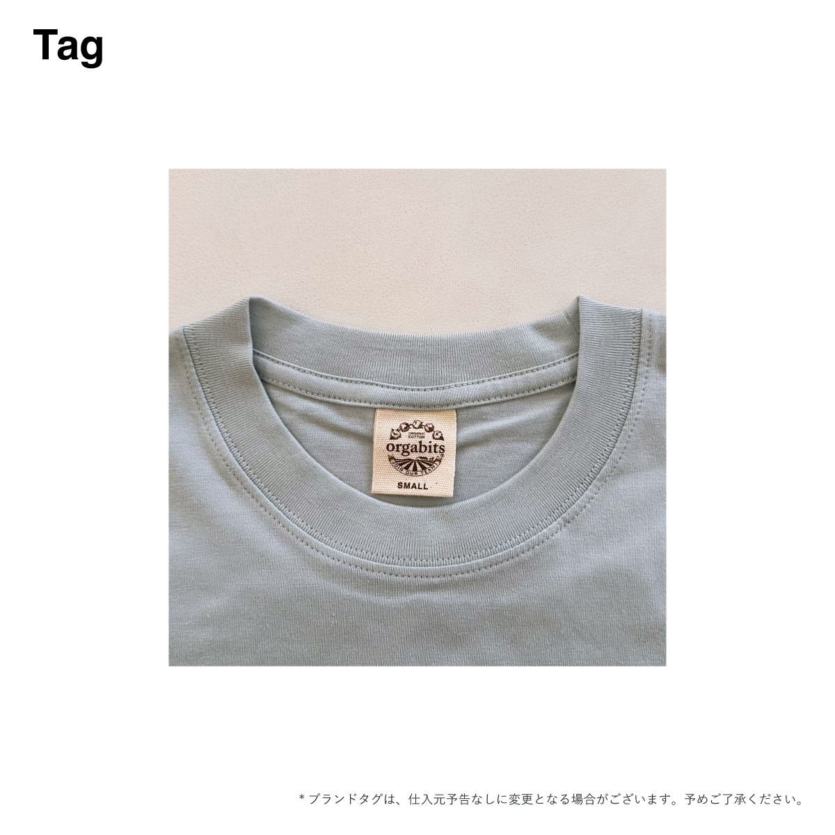 TRUSS トラス 5.3 oz オーガニック コットン Tシャツ <キッズサイズ> (品番OGB-910-KIDS)